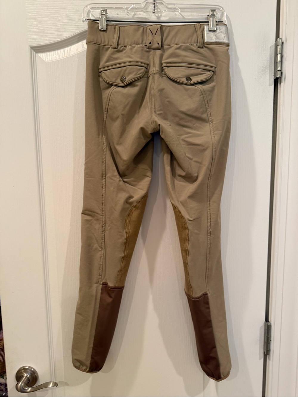 Goode Rider Tan Equestrian-Style Riding Pants - Picture 2 of 5